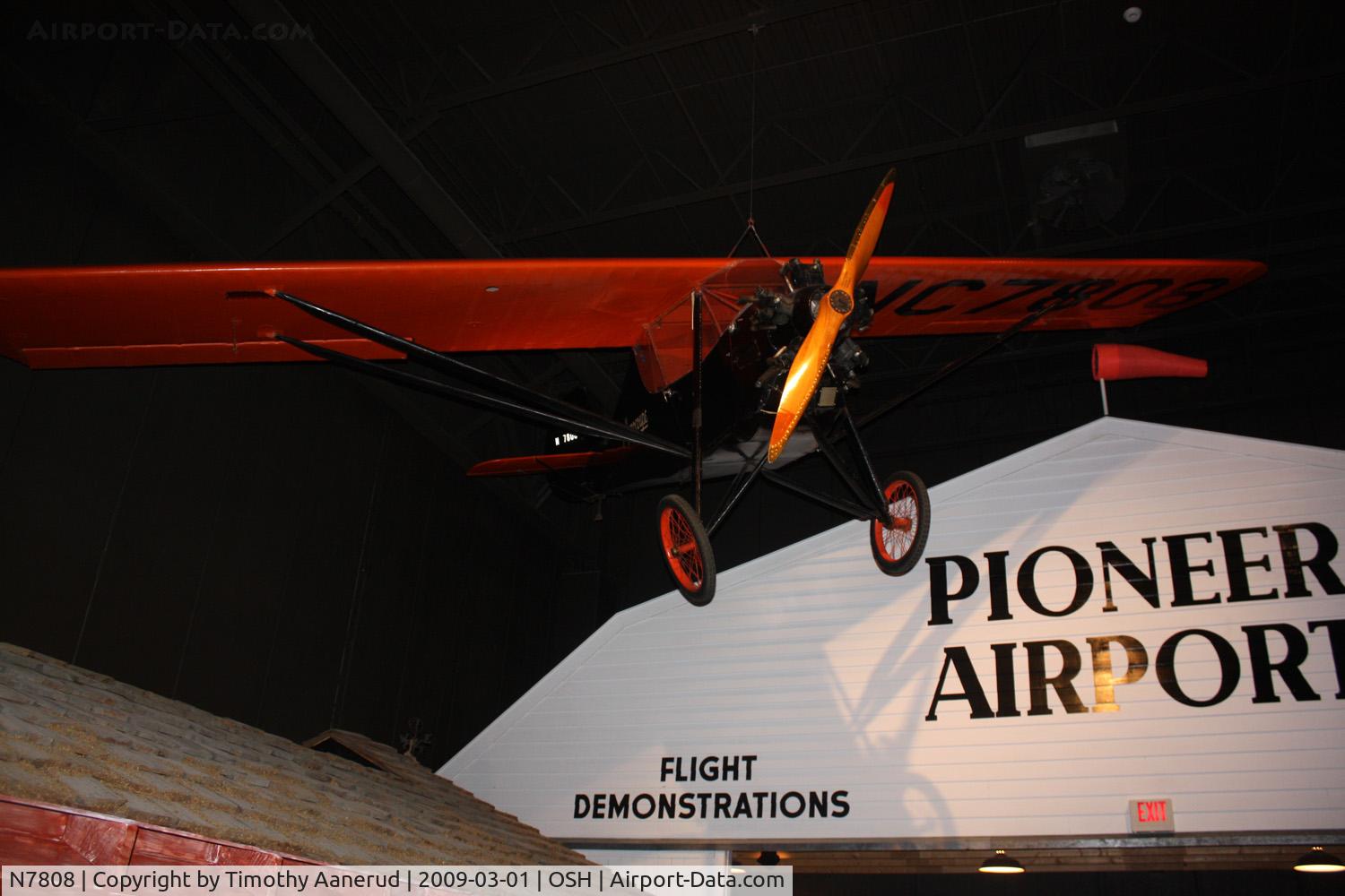 N7808, 1929 Universal Moulded Products Monocoupe 113 C/N 247, EAA AirVenture Museum