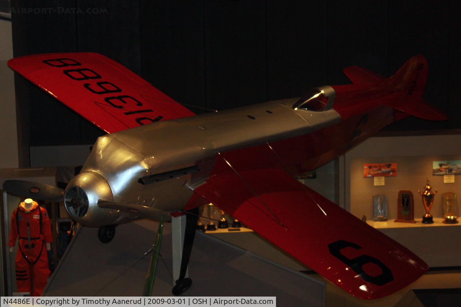 N4486E, Wittman D-12 Bonzo C/N 3, Wittman D-12 Bonzo Ex. N13688, EAA AirVenture Museum