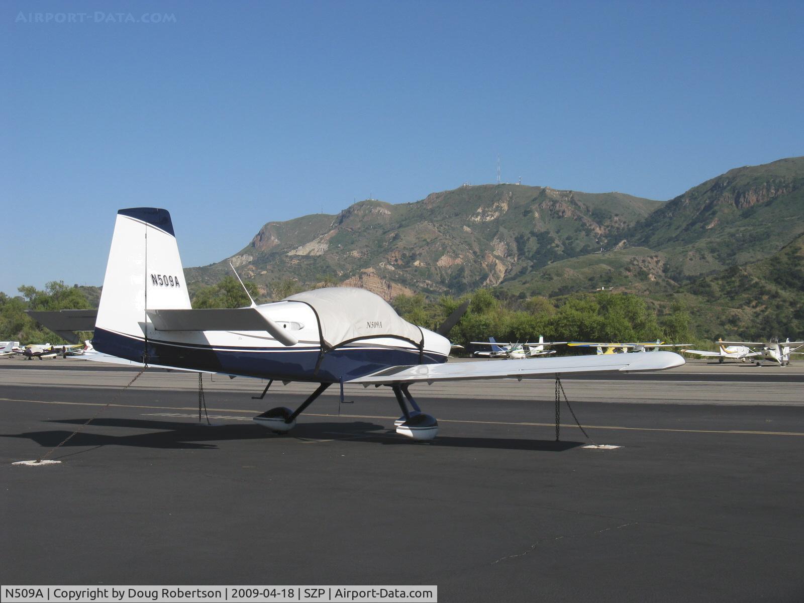 N509A, 2006 Vans RV-9A C/N 91011, 2006 Necochea VAN's RV-9A, Lycoming O-320-D1A 160 Hp