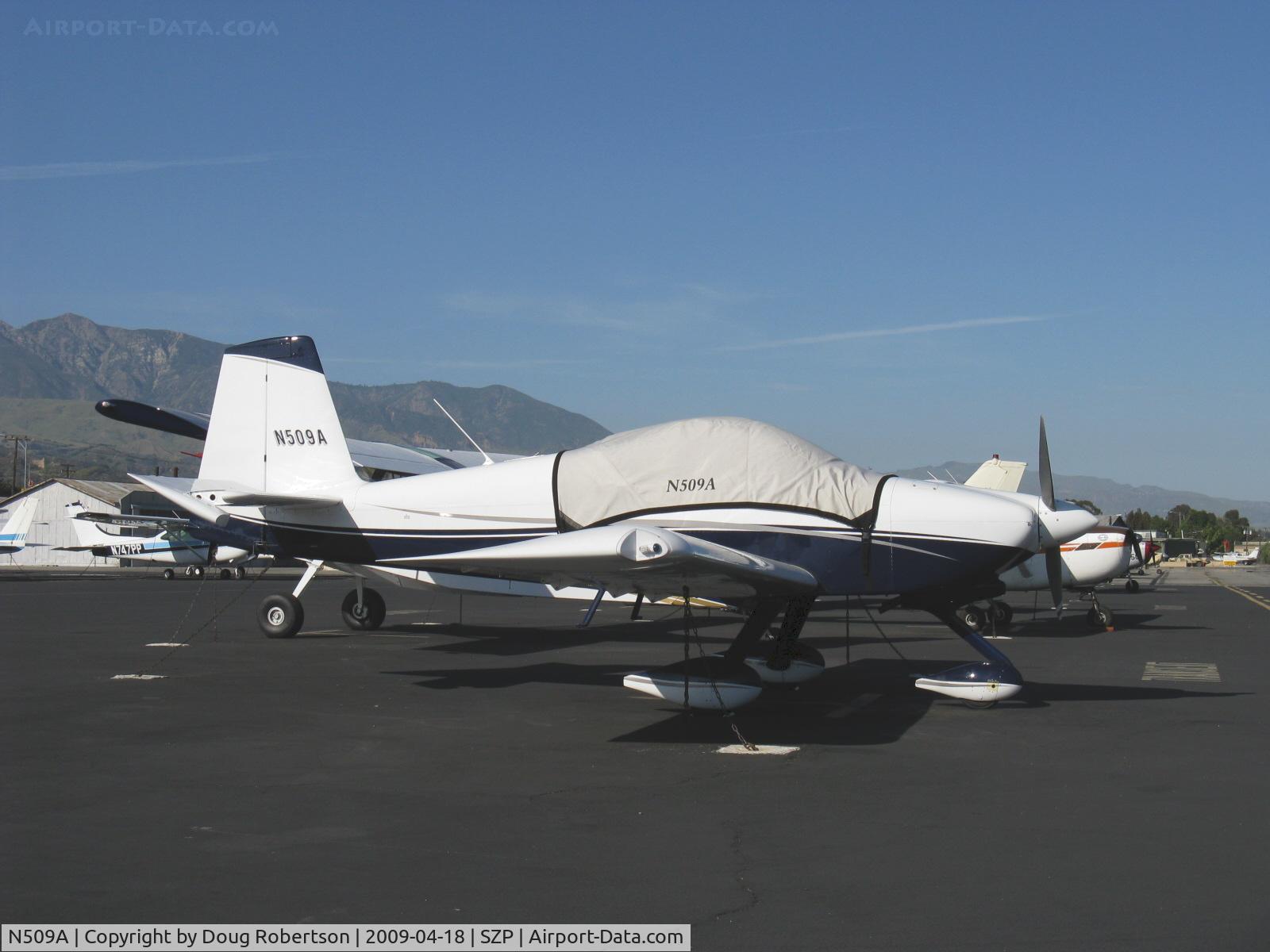 N509A, 2006 Vans RV-9A C/N 91011, 2006 Necochea VAN's RV-9A, Lycoming O-320-D1A 160 Hp