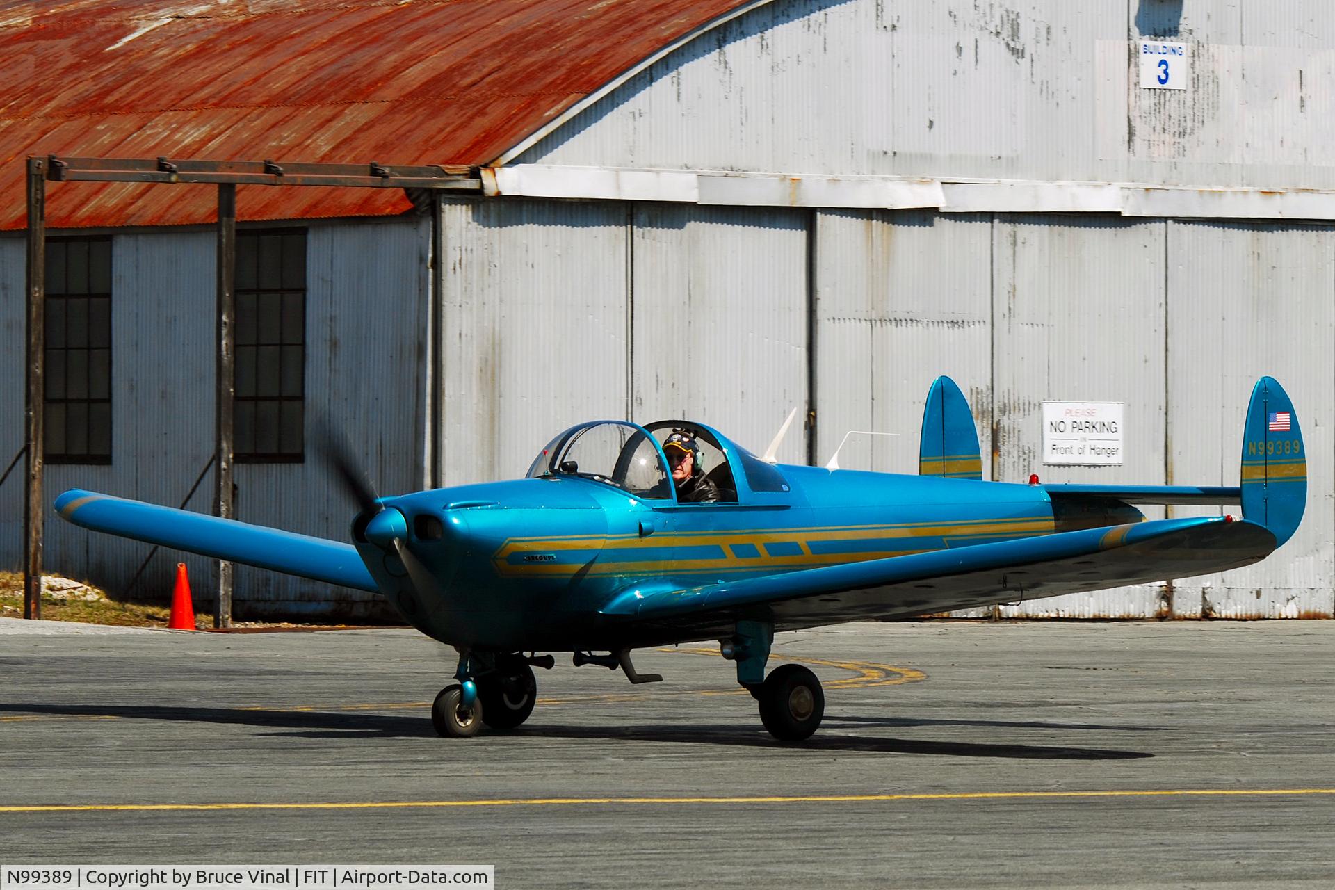 N99389, 1946 Erco 415C Ercoupe C/N 2012, Fitchburg Mun. Airport