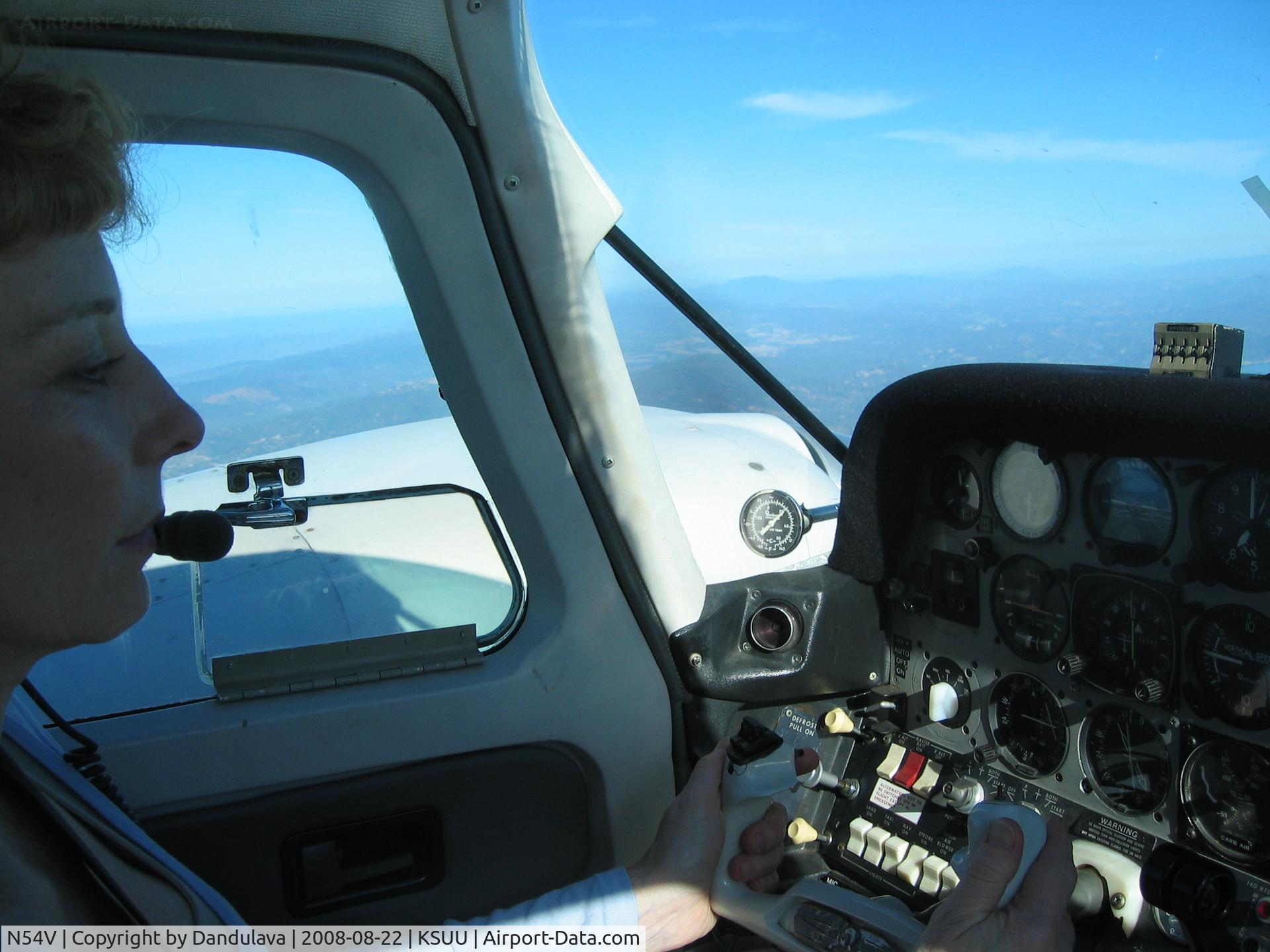 N54V, 1980 Beech 76 Duchess C/N ME-313, Multi engine training