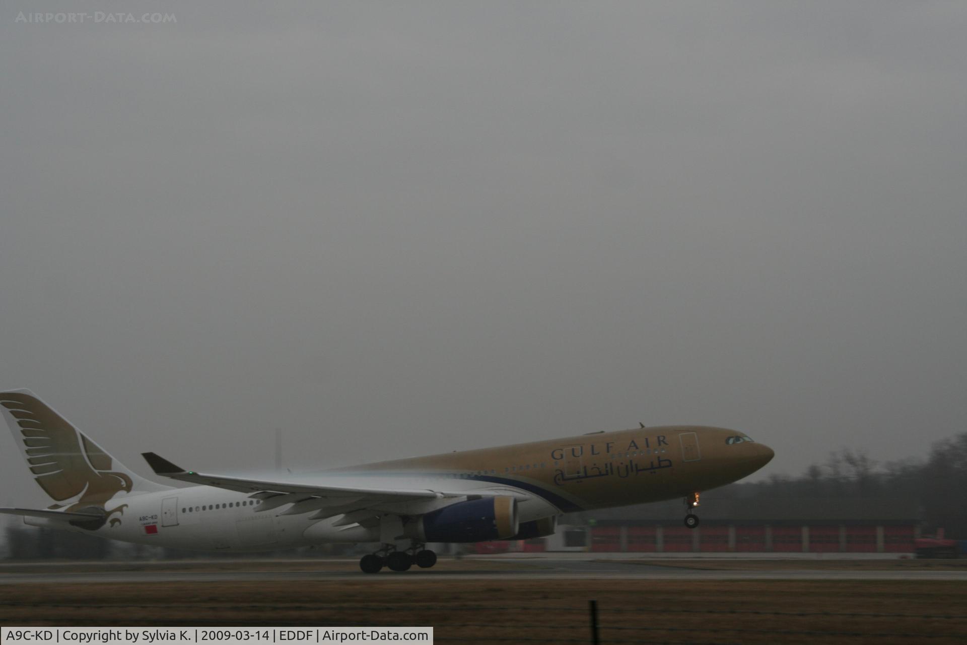 A9C-KD, 1999 Airbus A330-243 C/N 287, Gulf Air