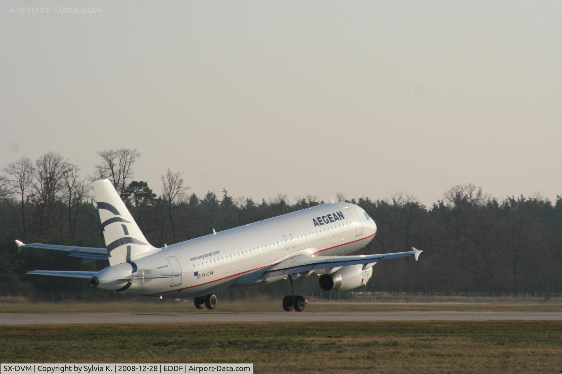 SX-DVM, 2008 Airbus A320-232 C/N 3439, AEGEAN