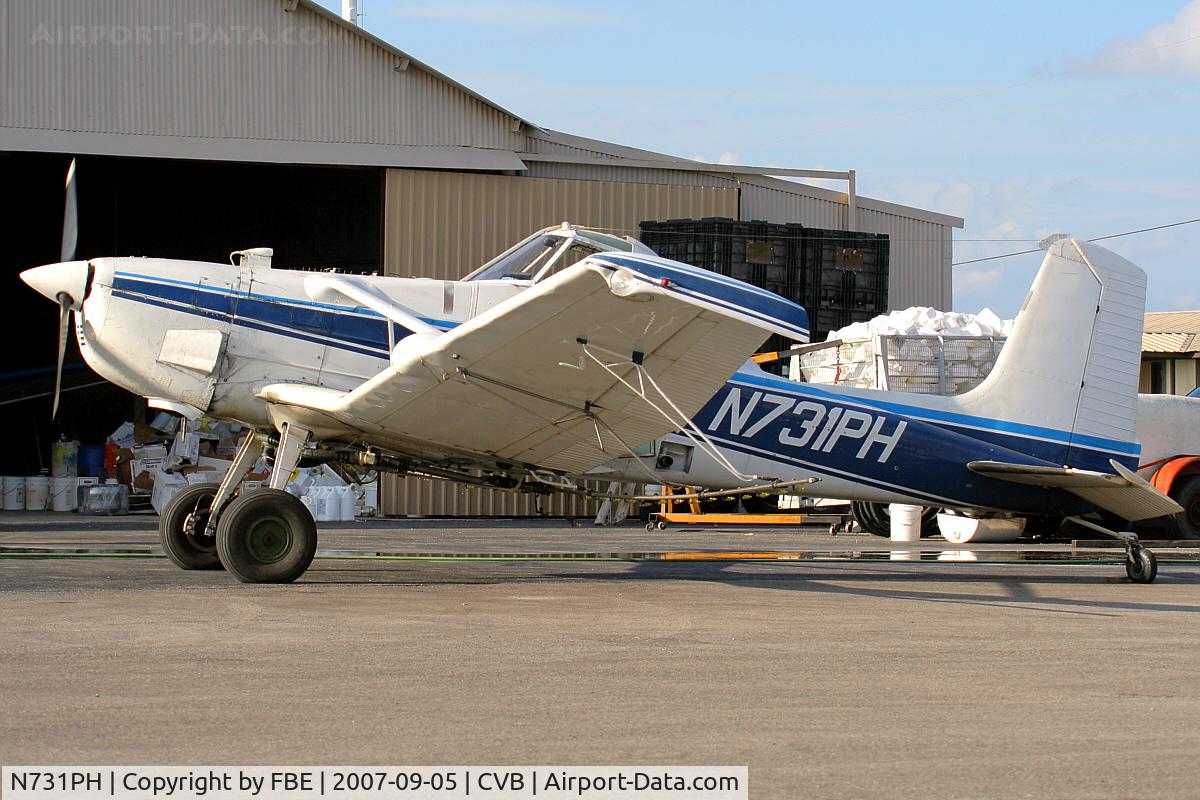N731PH, 1977 Cessna A188B C/N 18803044T, get another refill during the spray season