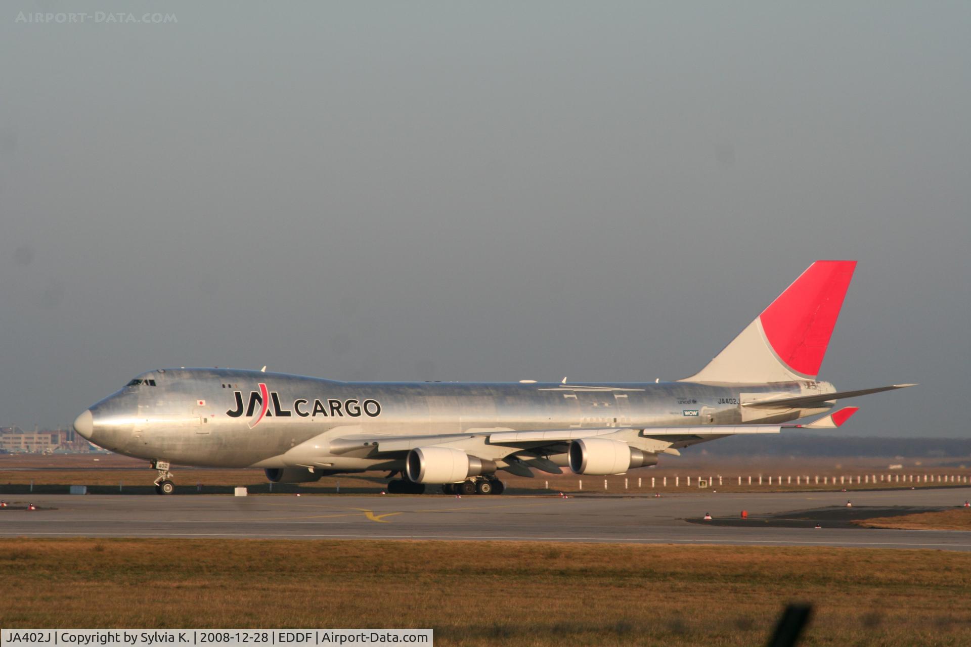 JA402J, 2004 Boeing 747-446F C/N 33749, JAL Cargo