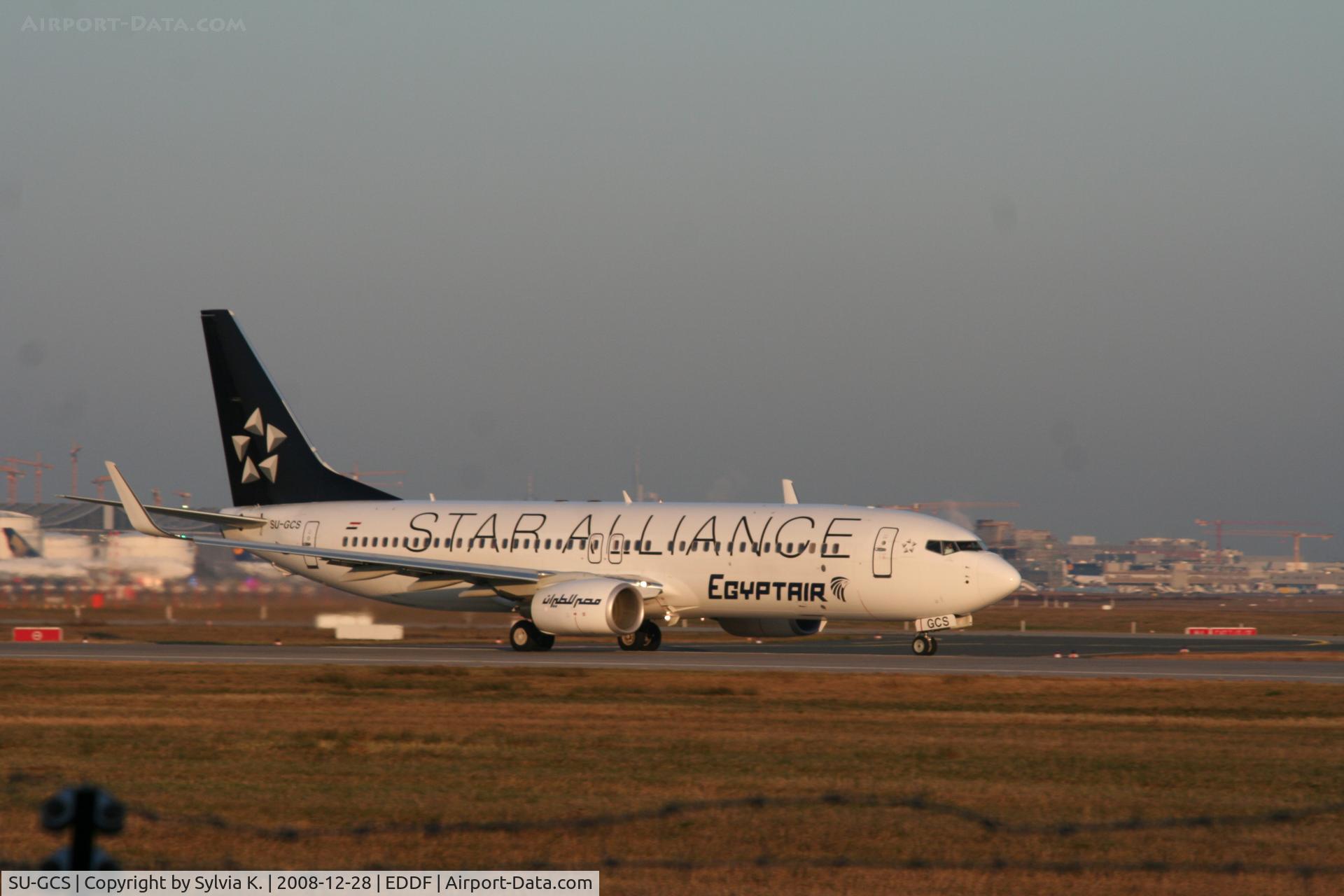 SU-GCS, 2008 Boeing 737-866 C/N 35563, Star Alliance - Egypt Air