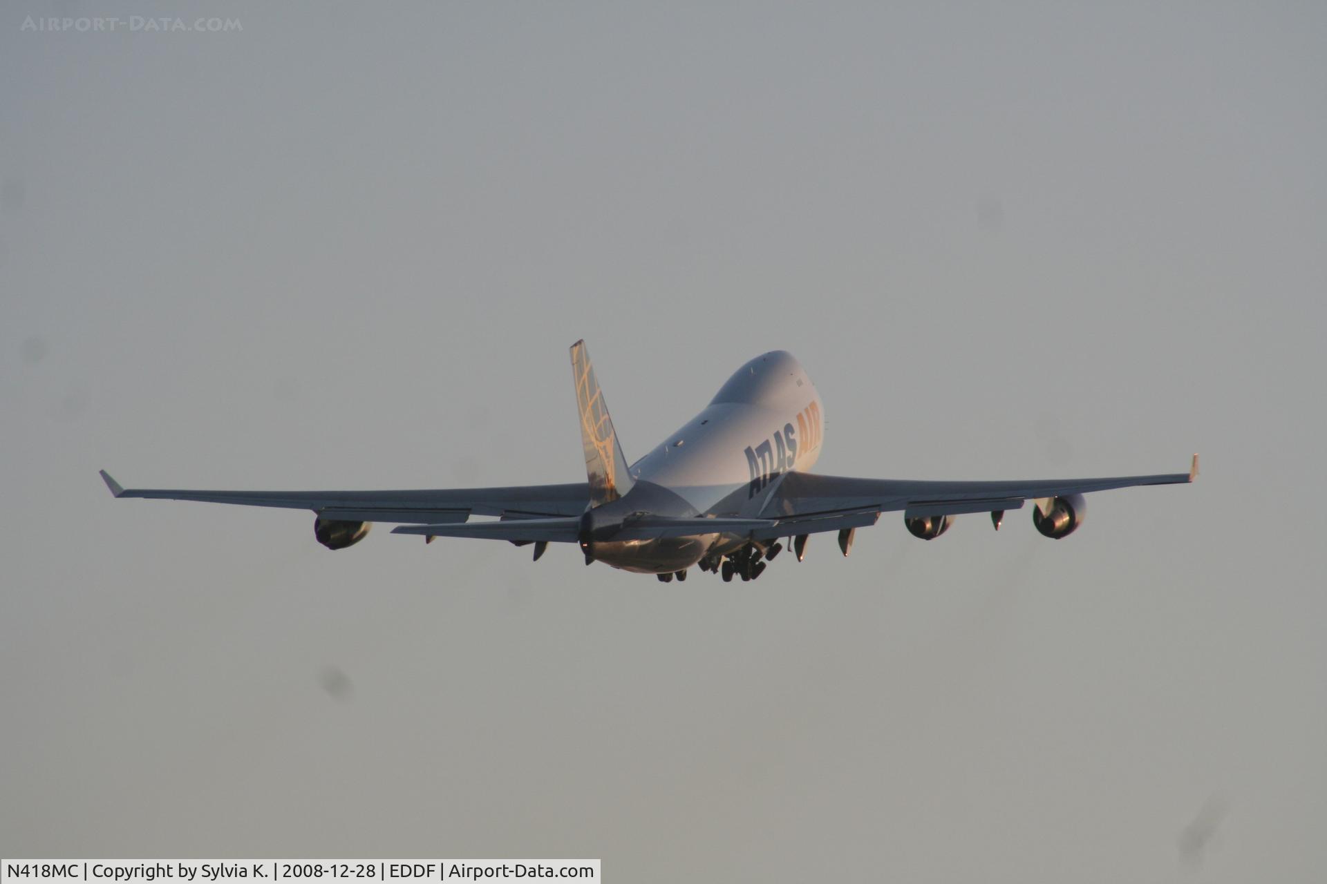 N418MC, 2002 Boeing 747-47UF C/N 32840, Atlas Air