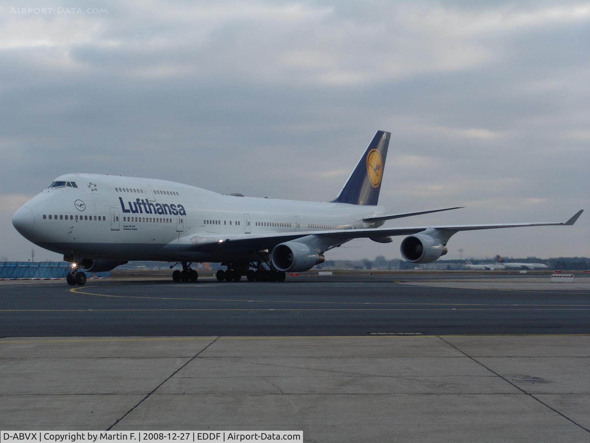 D-ABVX, 1999 Boeing 747-430 C/N 29868, .