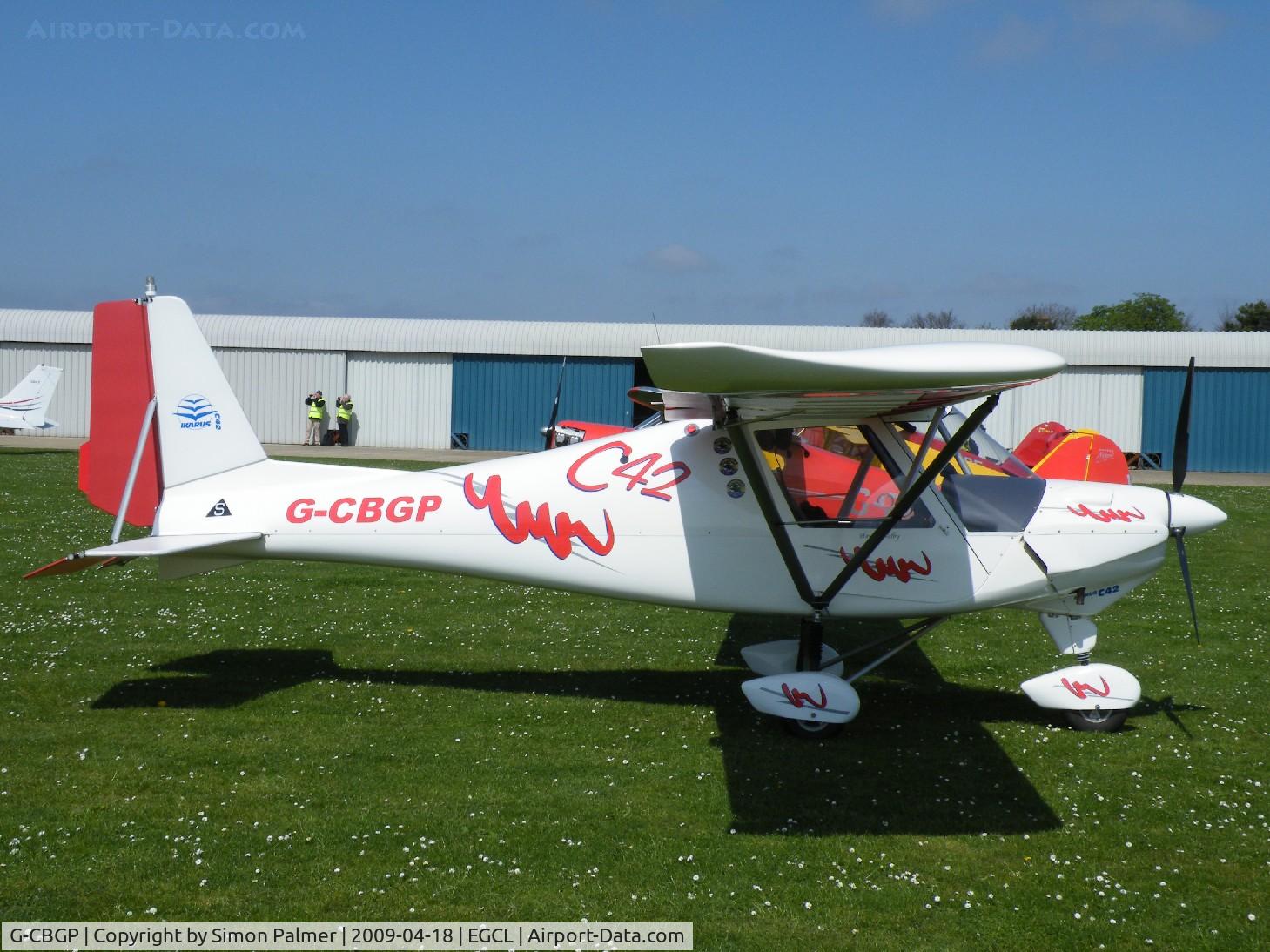 G-CBGP, 2001 Comco Ikarus C42 FB UK C/N PFA 322-13741, Ikarus C42 at Fenland