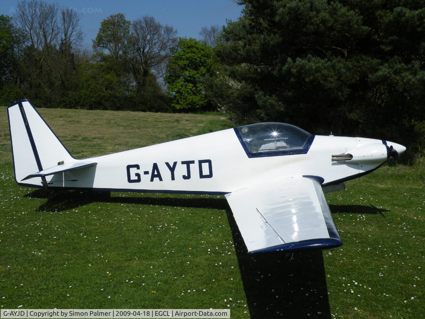 G-AYJD, 1964 Alpavia Fournier RF-3 C/N 11, RF3 Motor Glider at Fenland