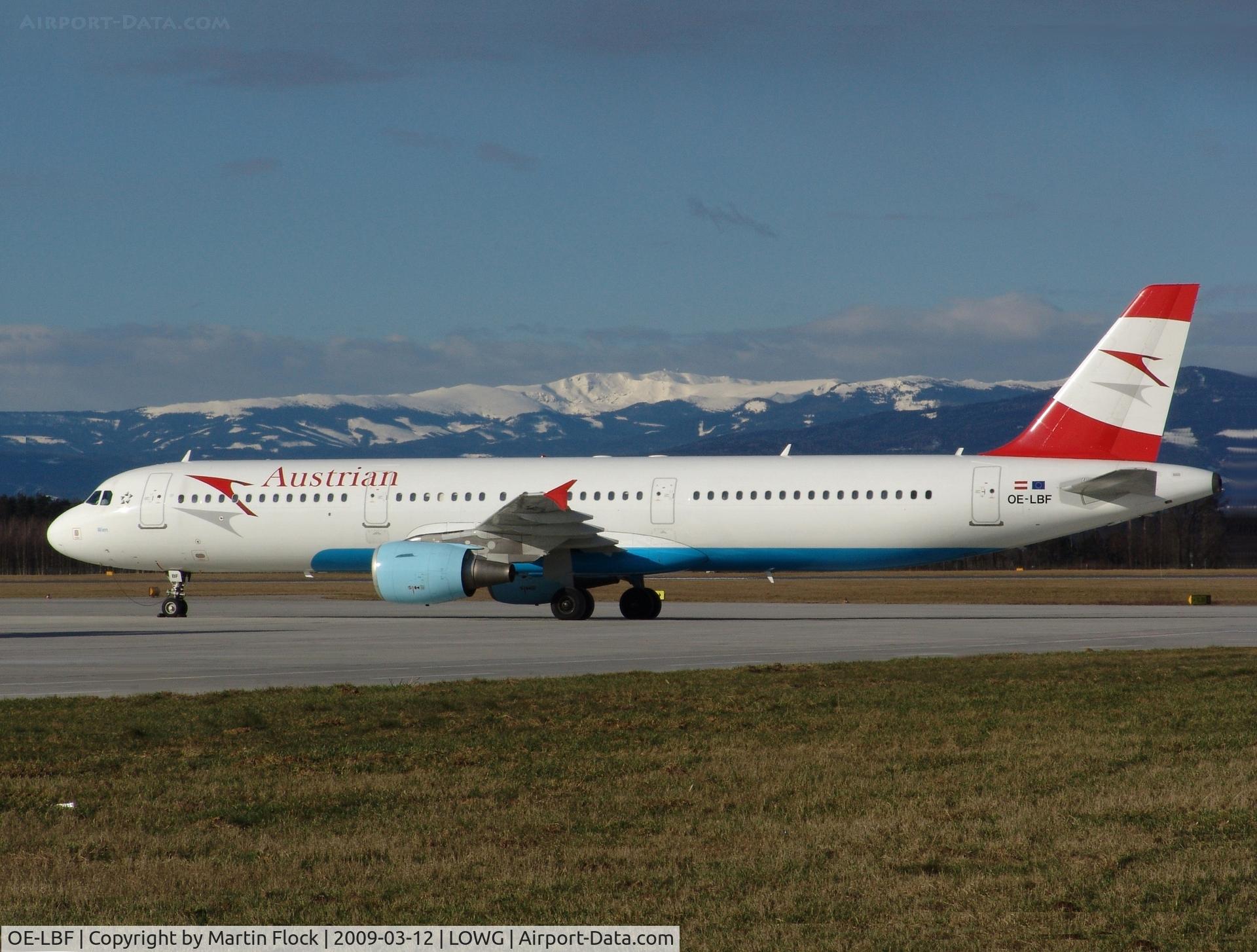 OE-LBF, 2001 Airbus A321-211 C/N 1458, .