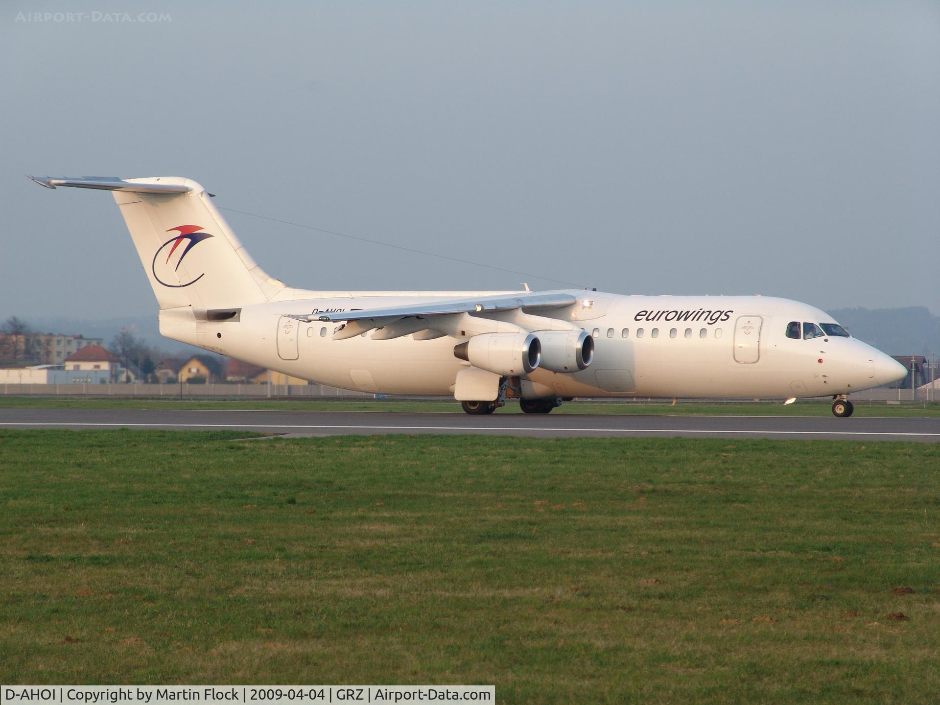 D-AHOI, 1990 British Aerospace BAe.146-300A C/N E3187, .