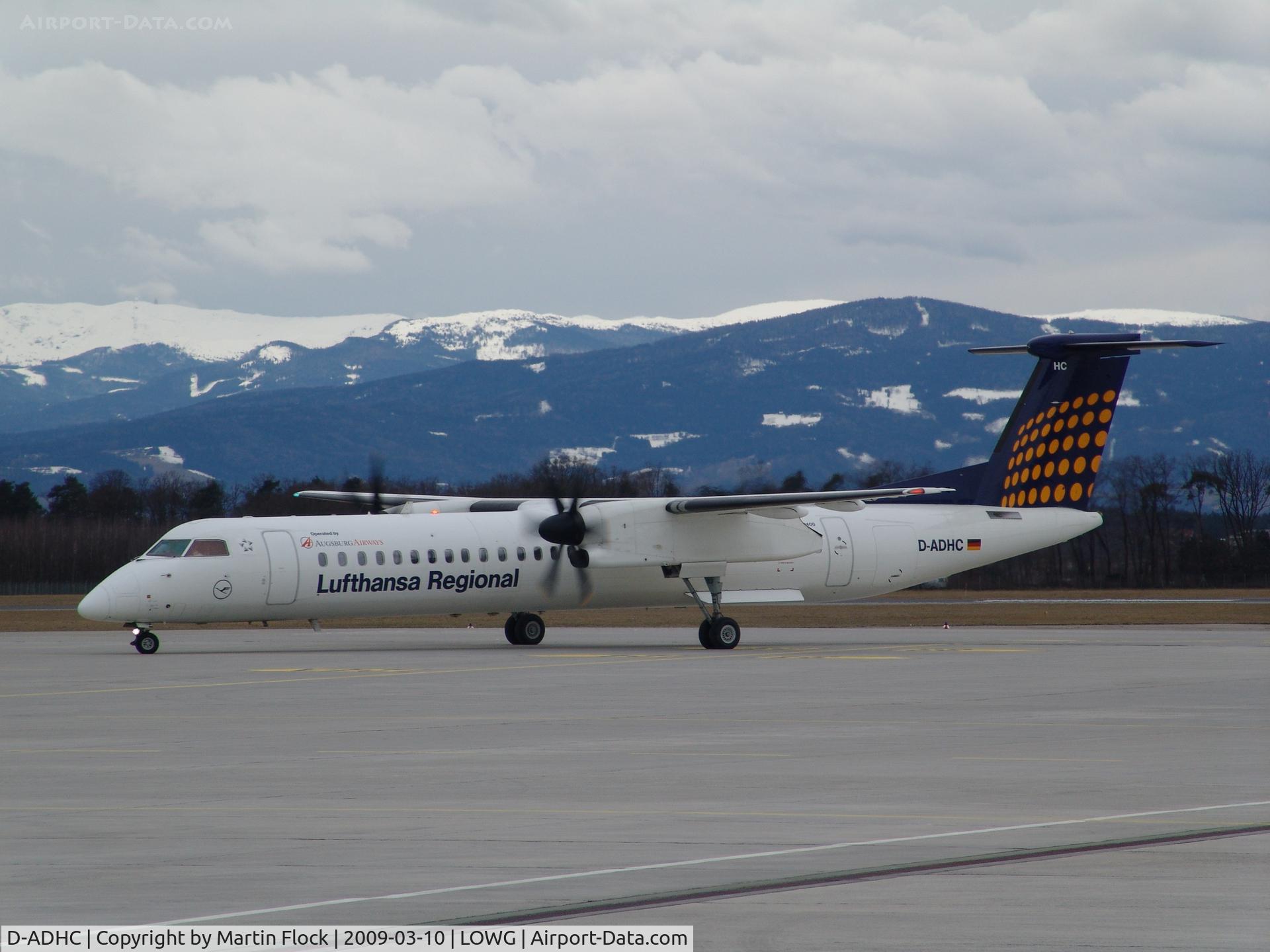 D-ADHC, 2001 De Havilland Canada DHC-8-402Q Dash 8 C/N 4045, .