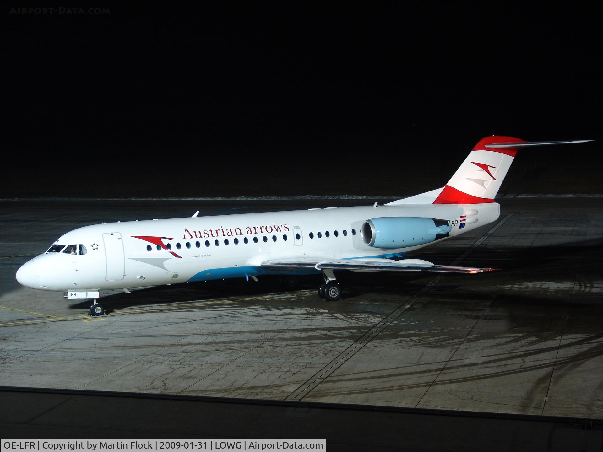OE-LFR, 1996 Fokker 70 (F-28-0070) C/N 11572, .