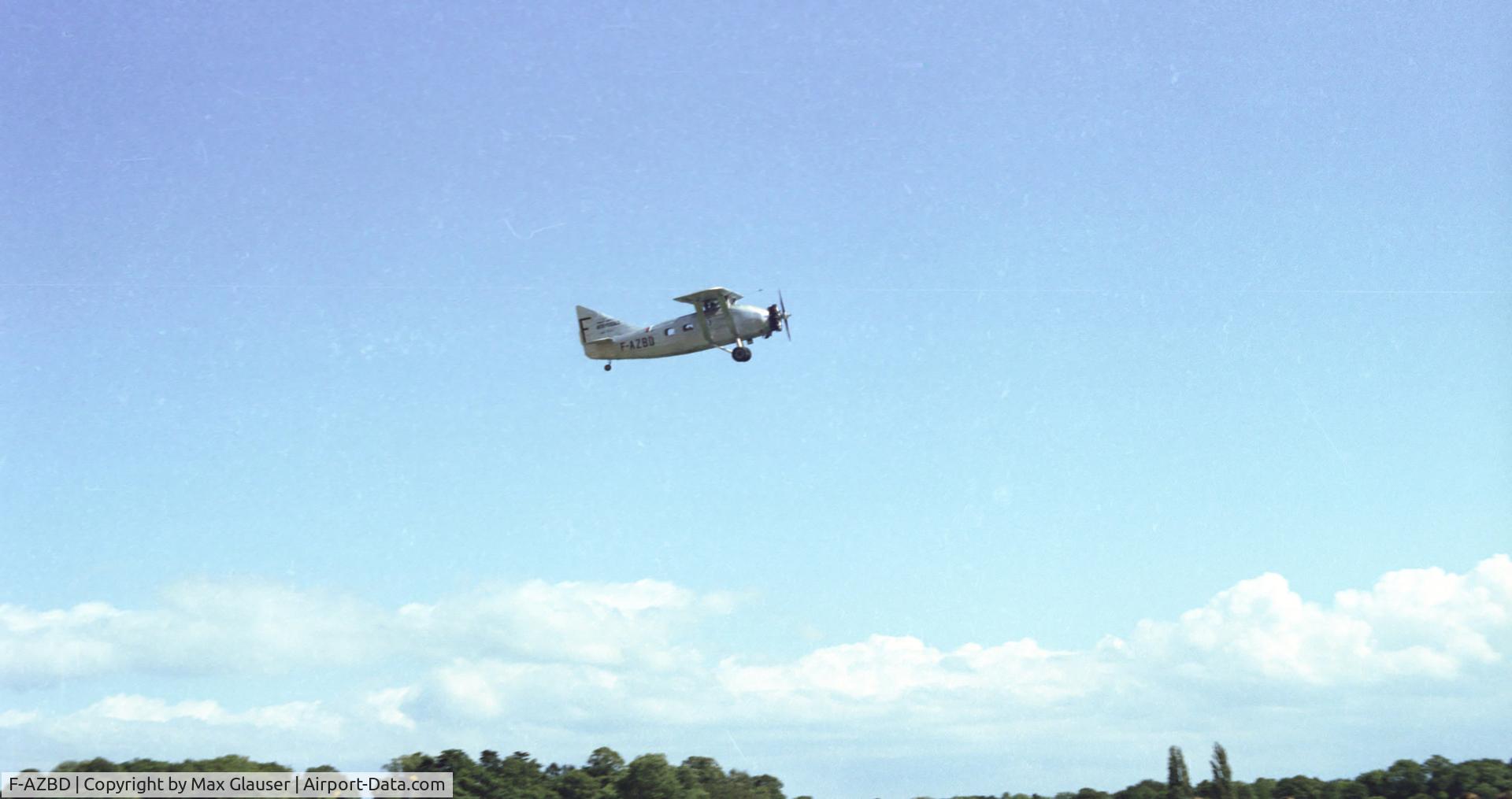 F-AZBD, 1979 Latécoère Laté 17P C/N 01, Picture taken during 1980 Airshow in Colombier, Switzerland