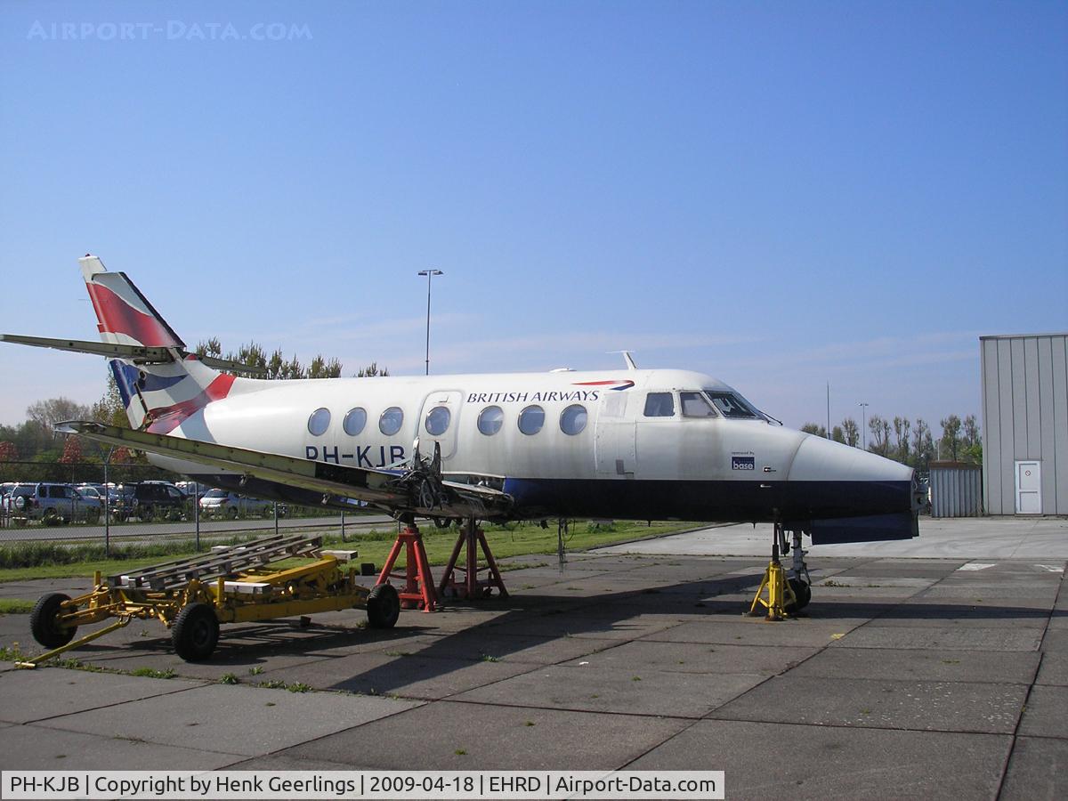 PH-KJB, 1984 British Aerospace BAe-3108 Jetstream 31 C/N 648, Derelict for longtime. Rotterdam Airport General Aviation
