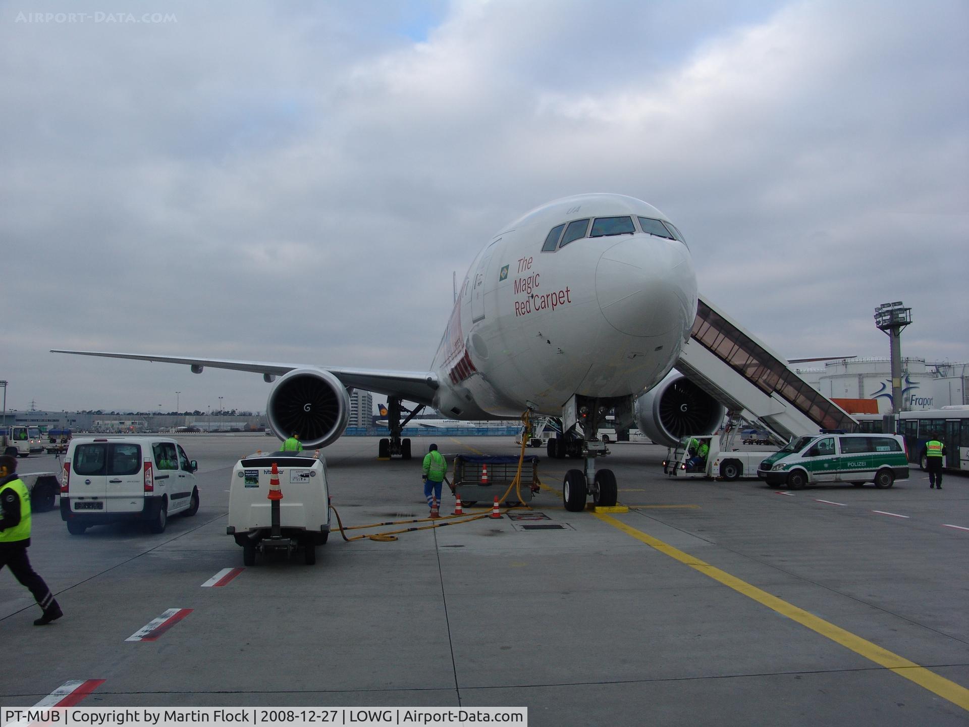 PT-MUB, 2008 Boeing 777-32W/ER C/N 37665, TAM