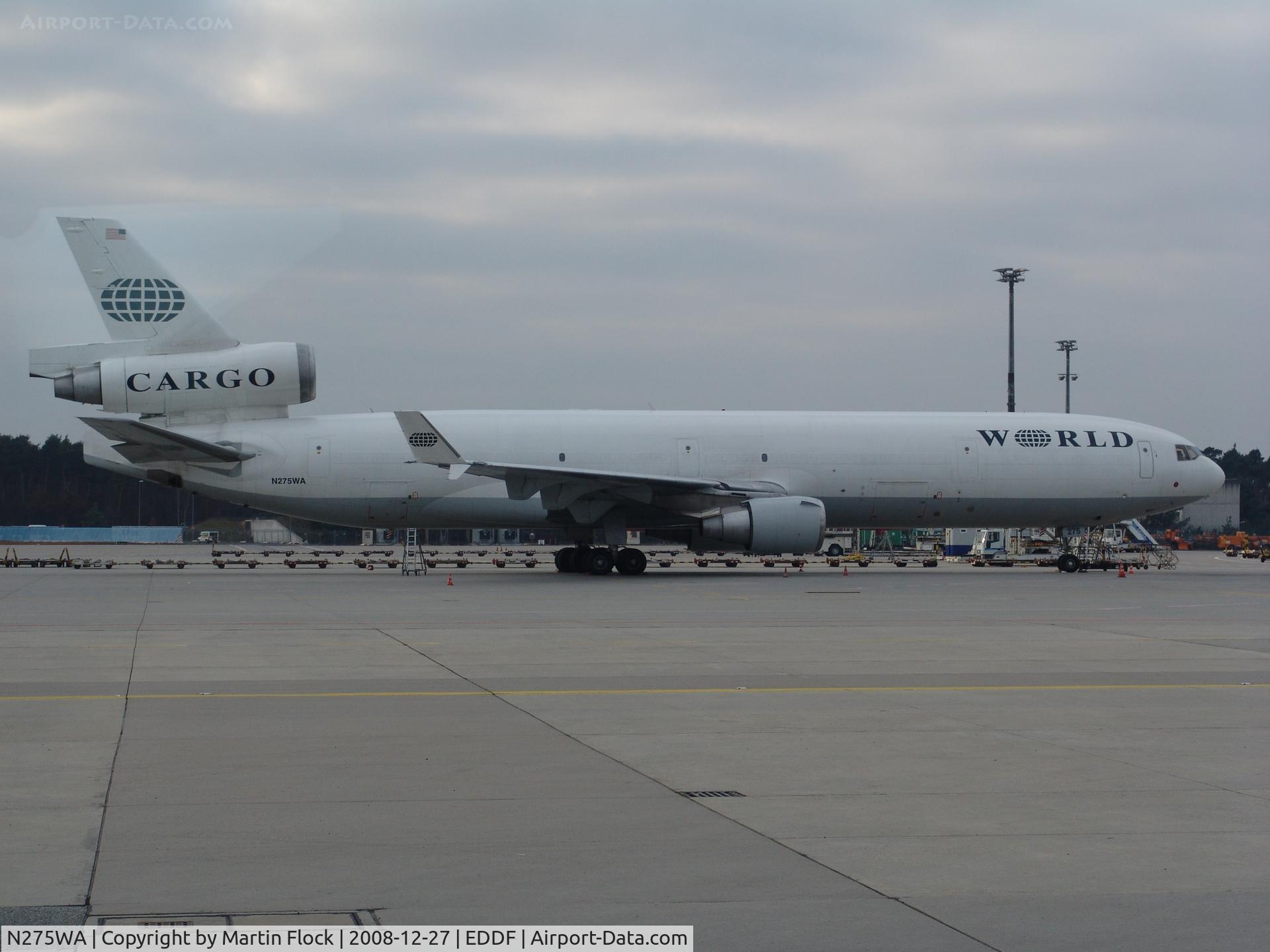 N275WA, 1995 McDonnell Douglas MD-11CF C/N 48631, .