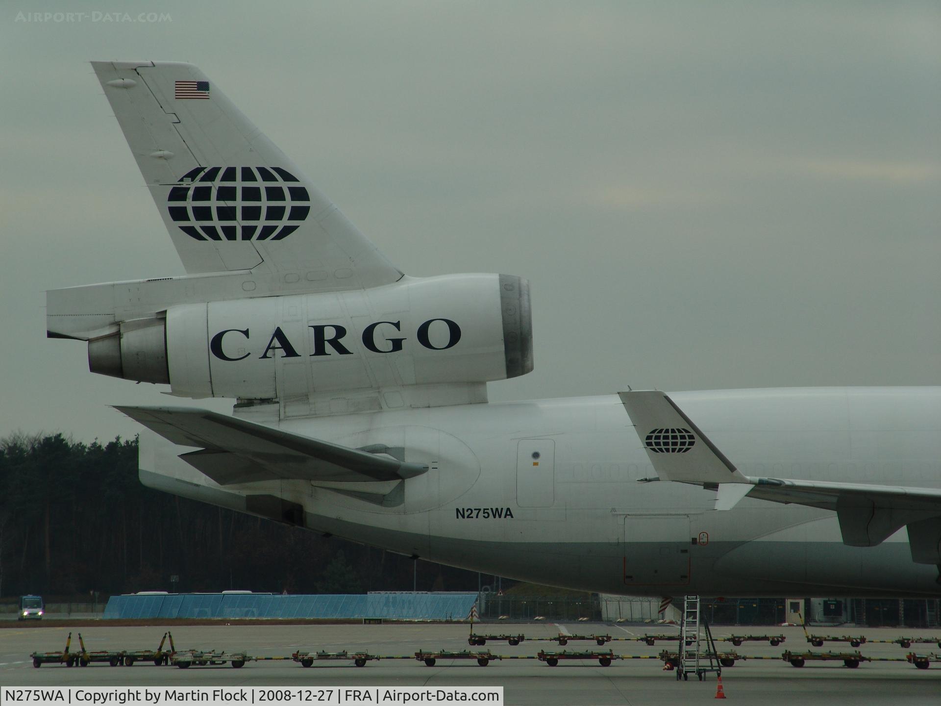 N275WA, 1995 McDonnell Douglas MD-11CF C/N 48631, .