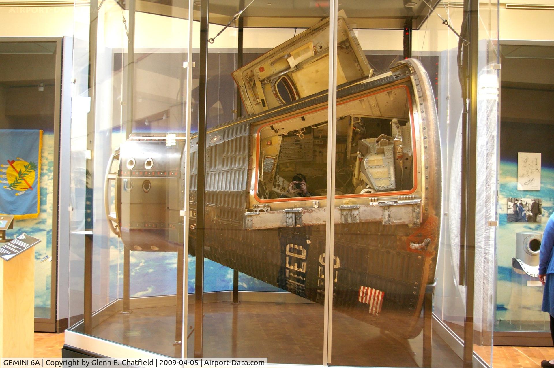 GEMINI 6A, 1965 McDonnell Gemini Space Capsule C/N Not found, At the Oklahoma History Center, Oklahoma City, OK