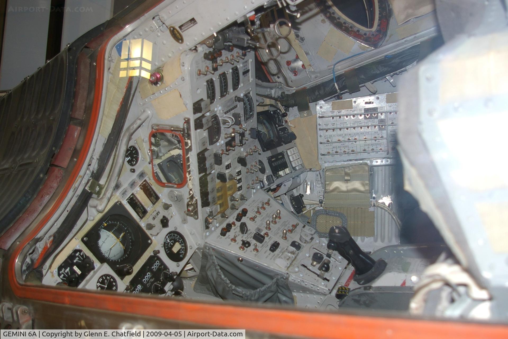 GEMINI 6A, 1965 McDonnell Gemini Space Capsule C/N Not found, At the Oklahoma History Center, Oklahoma City, OK