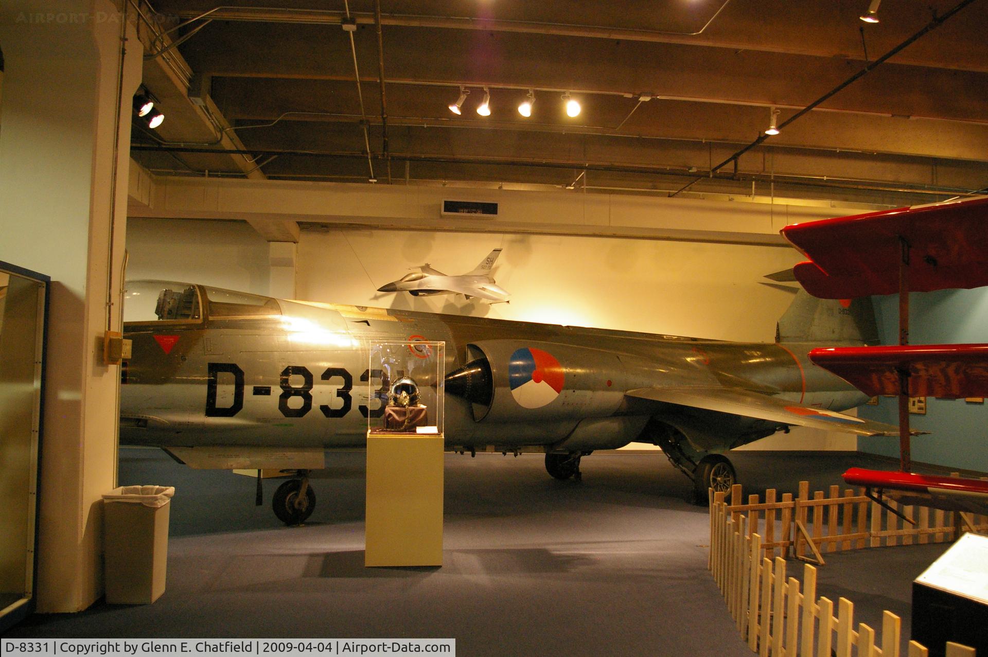 D-8331, Lockheed F-104G Starfighter C/N 683-8331, Displayed at the Science Museum of Oklahoma, Oklahoma City