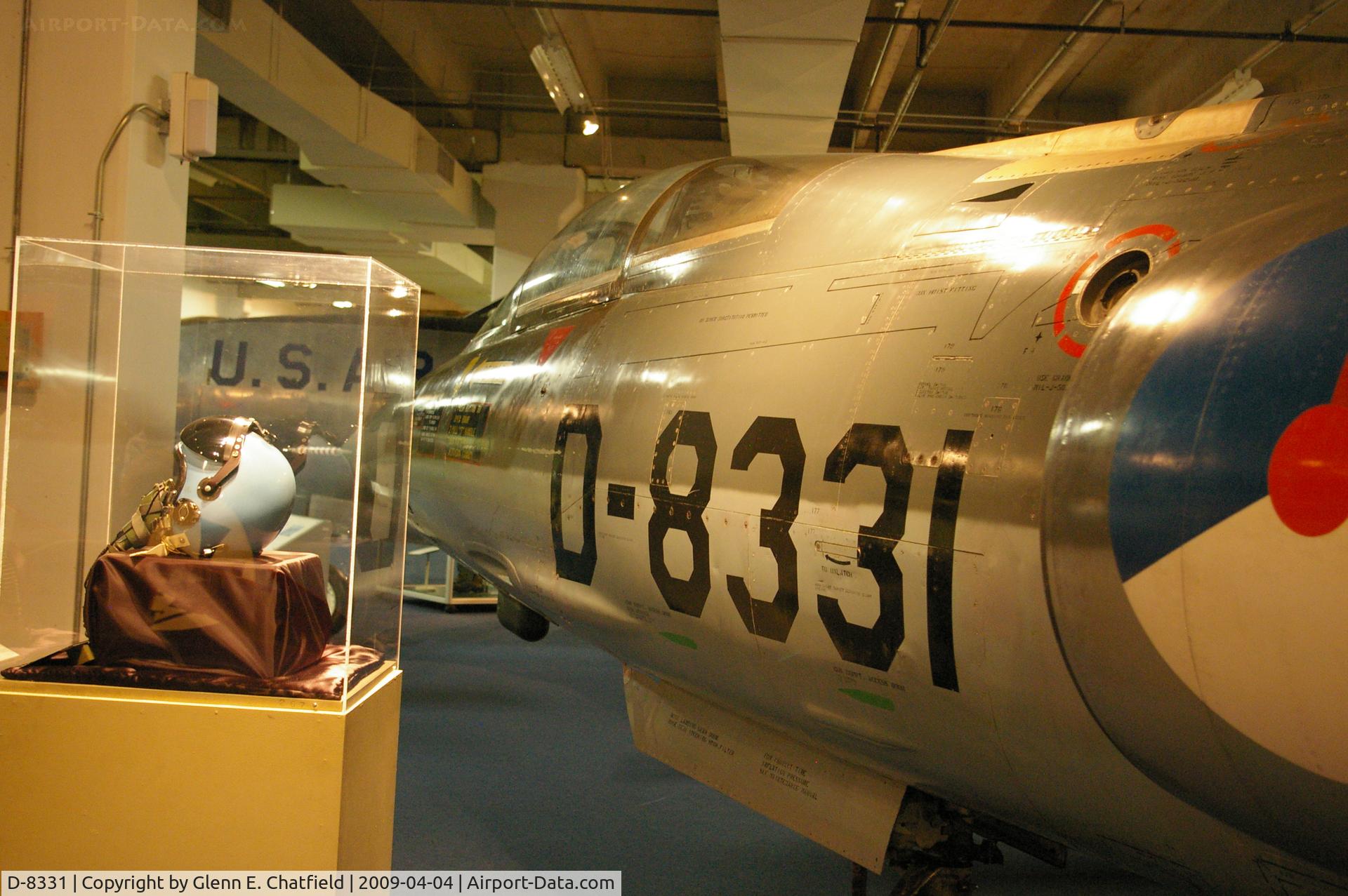 D-8331, Lockheed F-104G Starfighter C/N 683-8331, Displayed at the Science Museum of Oklahoma, Oklahoma City