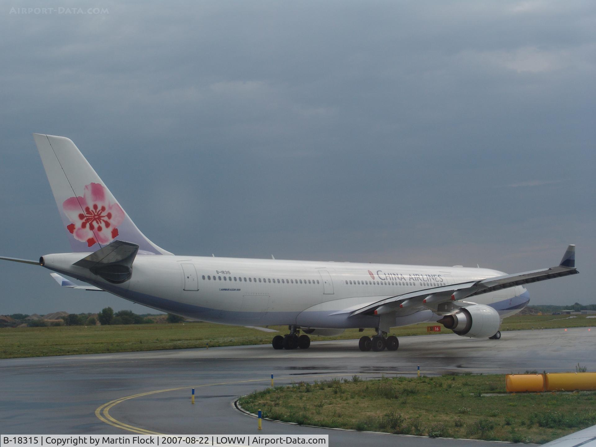 B-18315, 2007 Airbus A330-302 C/N 823, .