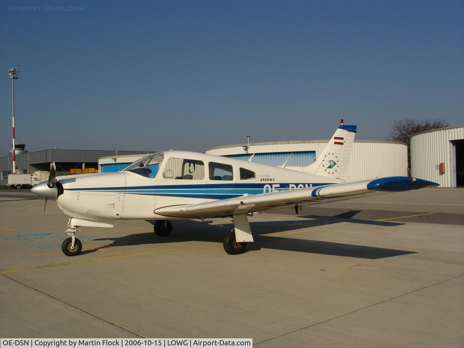 OE-DSN, Piper PA-28R-201 Cherokee Arrow III C/N 28R-7737118, .