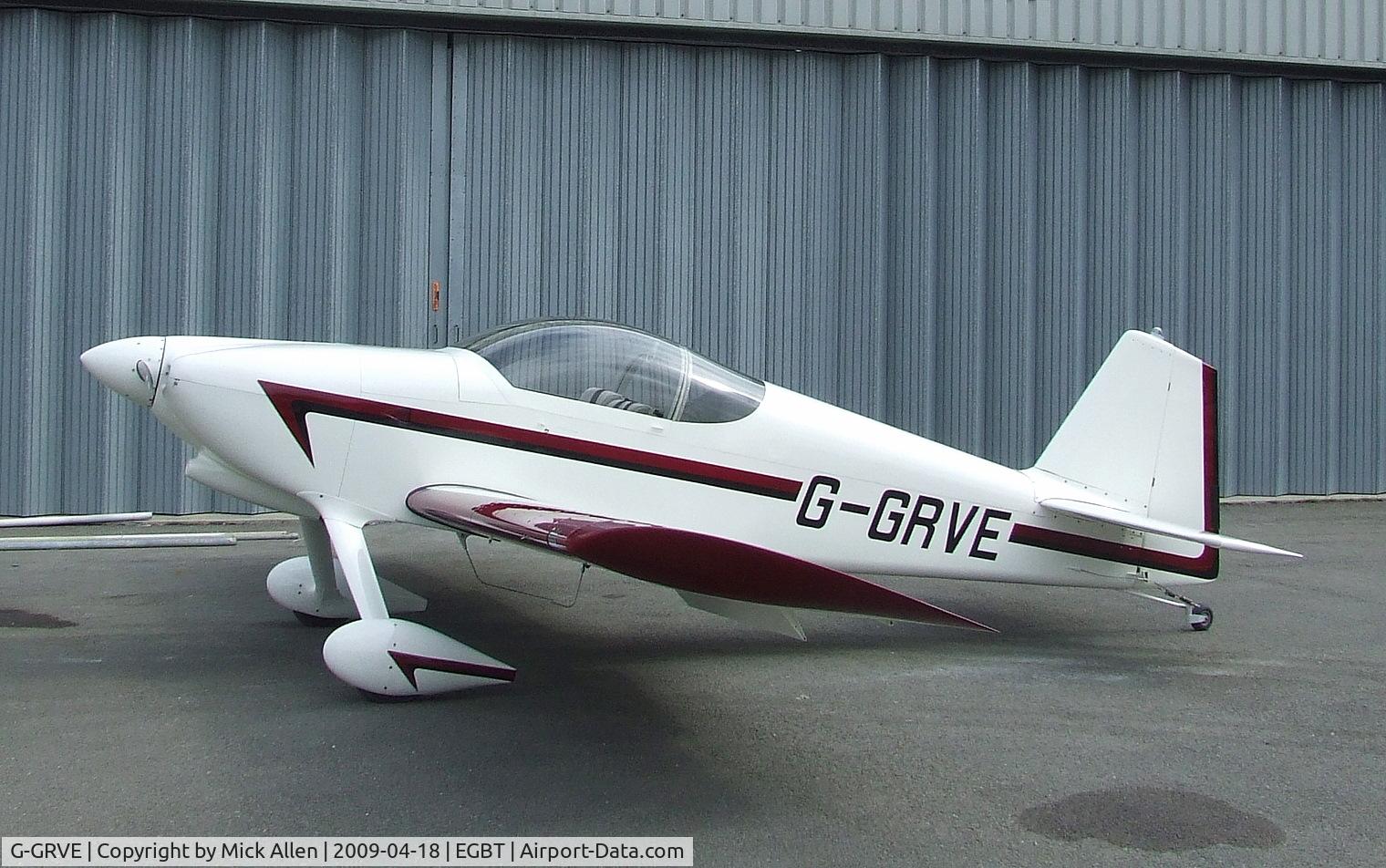 G-GRVE, 2007 Vans RV-6 C/N PFA 181-12566, Just out of the paintshop in a brand new colour scheme.f