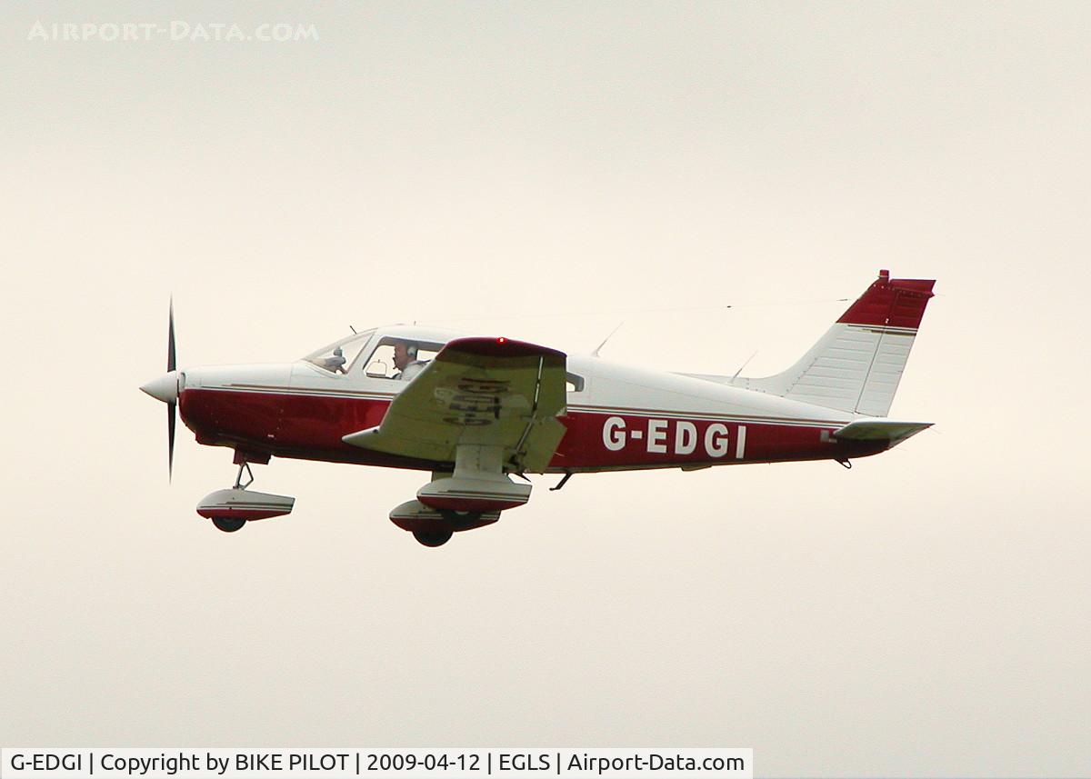 G-EDGI, 1979 Piper PA-28-161 Warrior II C/N 28-7916565, CLIMB OUT FROM RWY 06