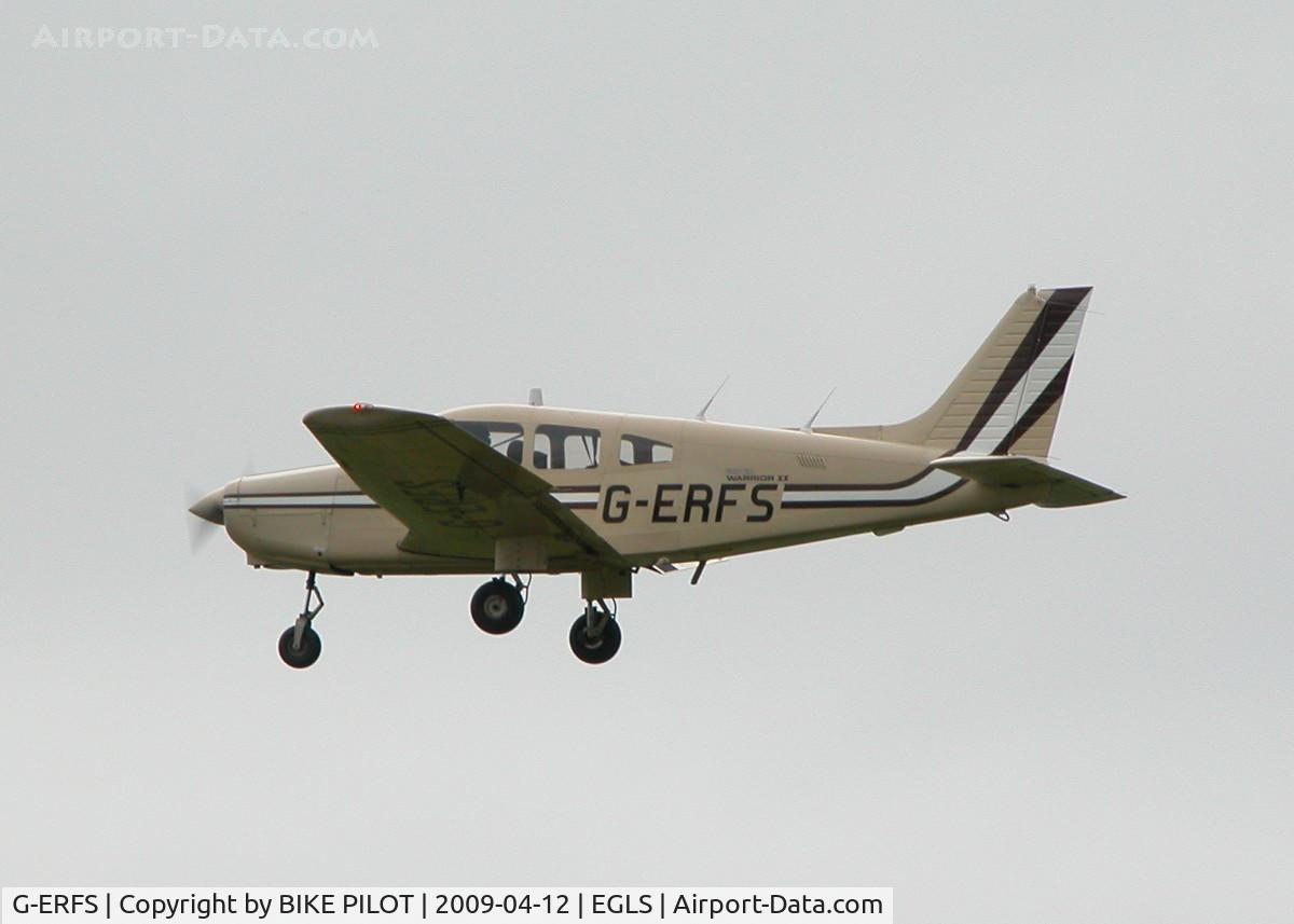 G-ERFS, 1982 Piper PA-28-161 Cherokee Warrior II C/N 28-8216051, CLIMB OUT FROM RWY 06 FOR A LOCAL FLIGHT