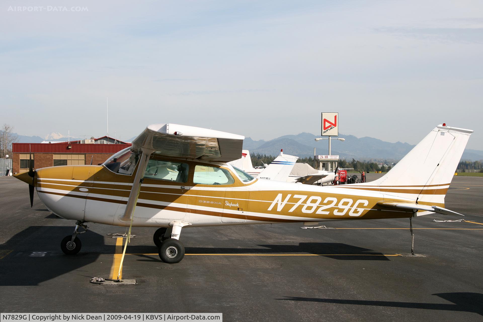 N7829G, 1970 Cessna 172L C/N 17259529, KBVS