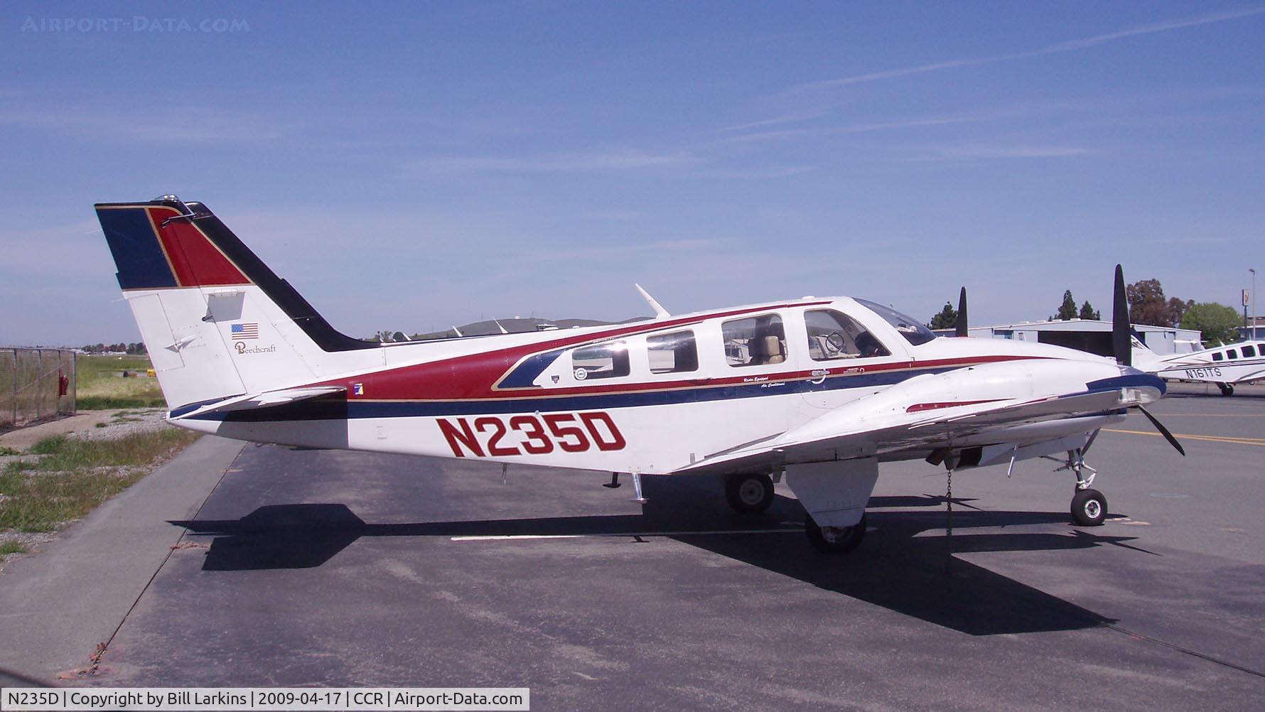 N235D, 1978 Beech 58P Baron C/N TJ-134, In for 2009 BPPP
