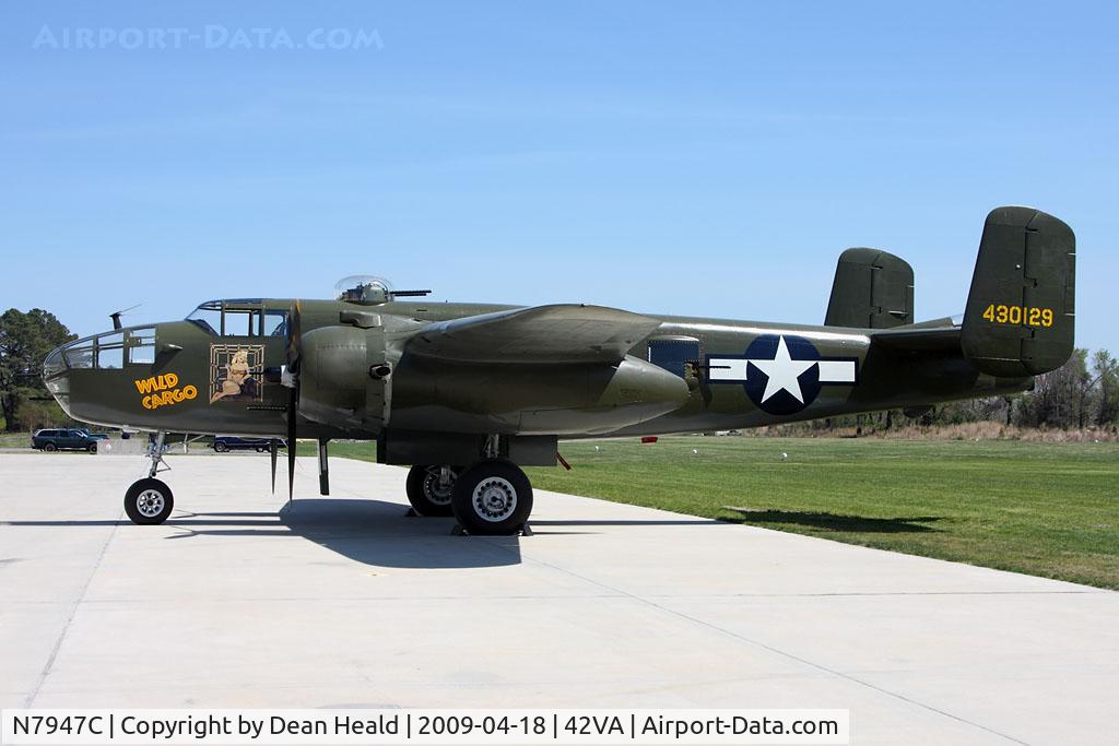N7947C, 1944 North American B-25J Mitchell Mitchell C/N Not found 44-30129/N7947C, 1944 North American B-25J Mitchell 