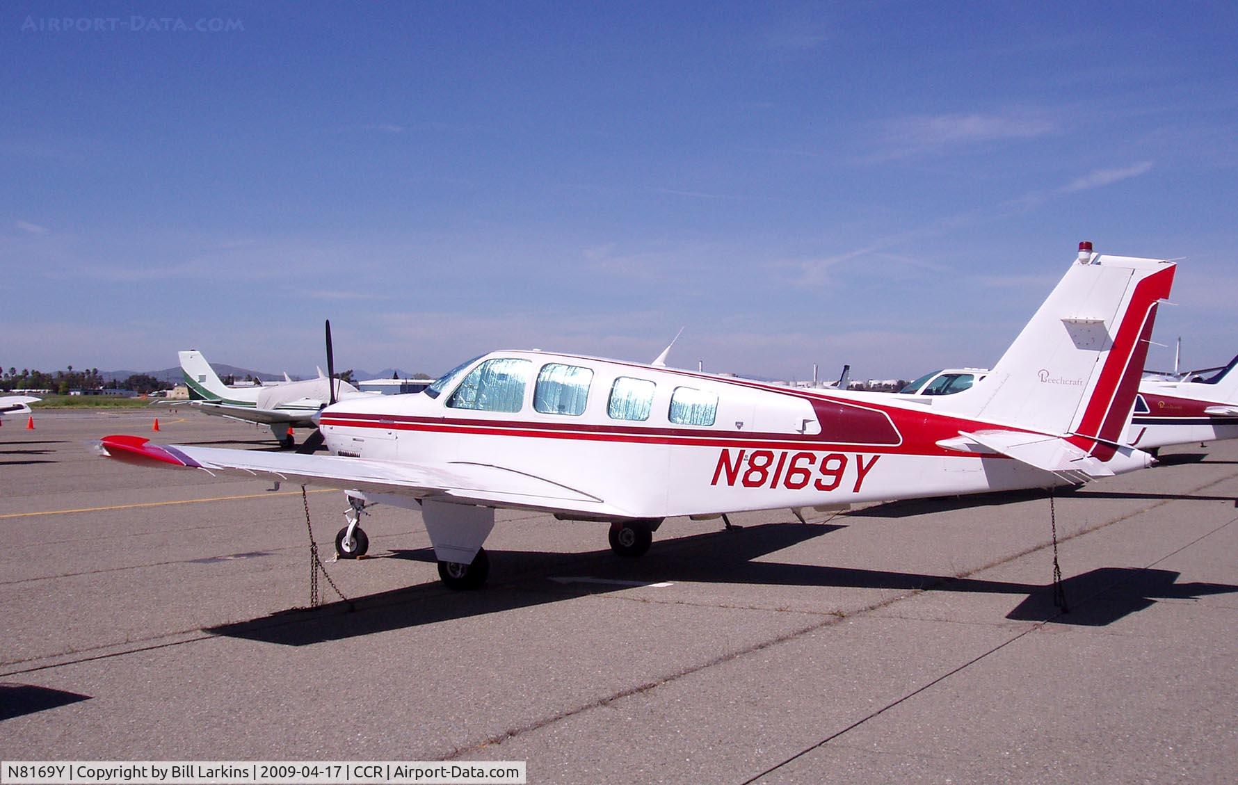 N8169Y, 1991 Beech A36 Bonanza 36 C/N E-2598, In for 2009 BPPP