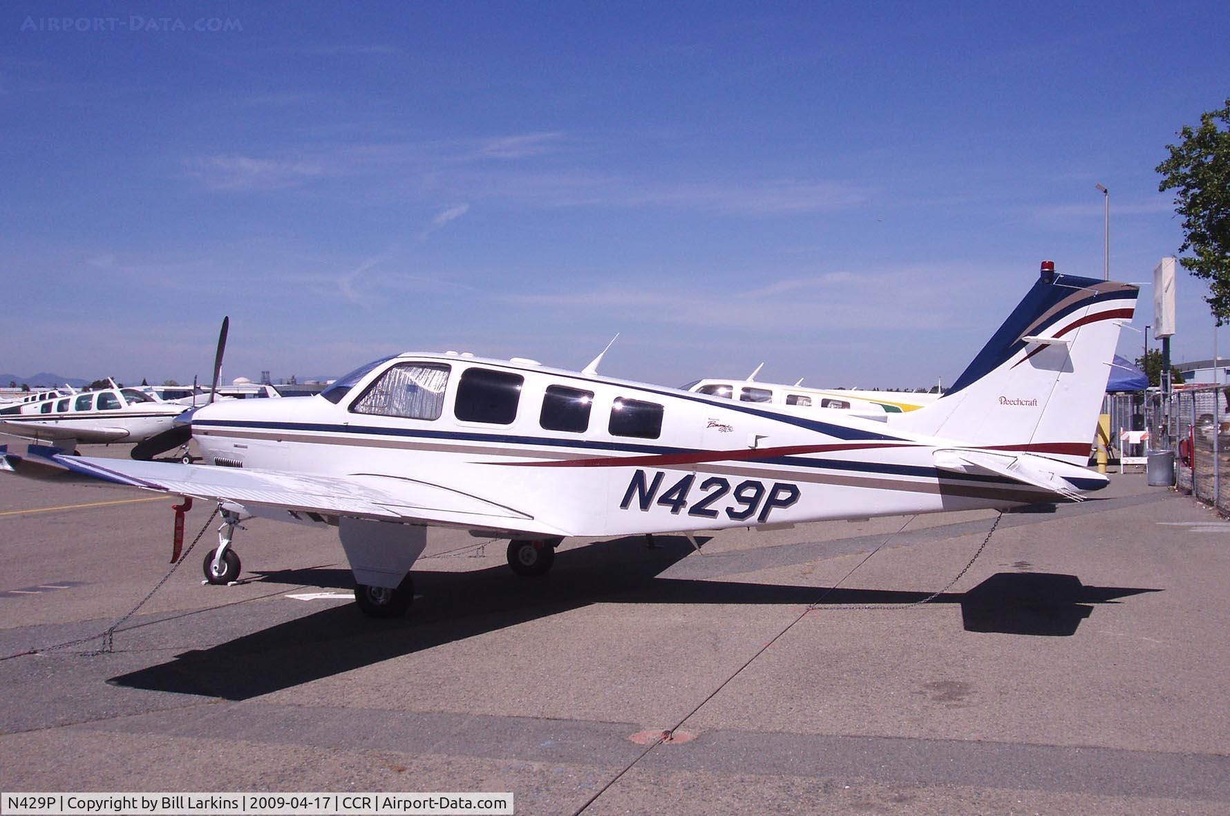 N429P, 2000 Raytheon Aircraft Company A36 Bonanza C/N E-3356, In for 2009 BPPP