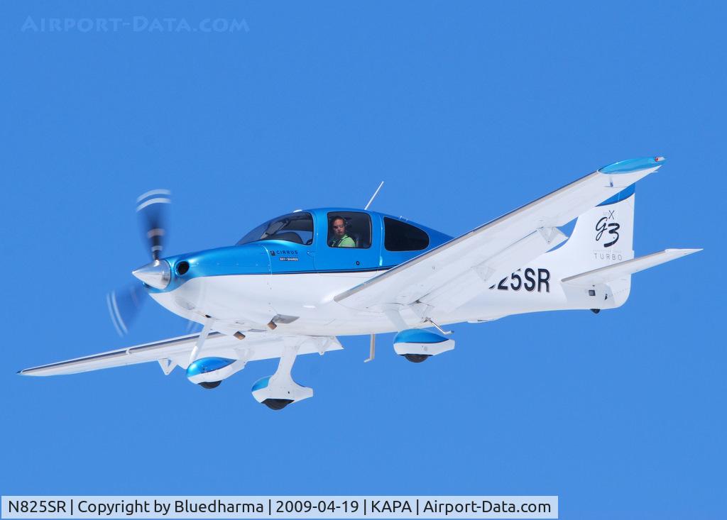 N825SR, 2007 Cirrus SR22 G3X C/N 2618, On final approach to 17L.