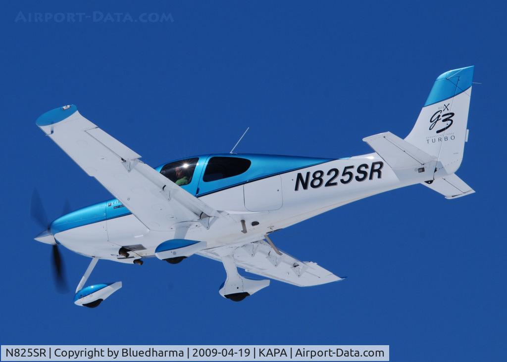 N825SR, 2007 Cirrus SR22 G3X C/N 2618, On final approach to 17L.