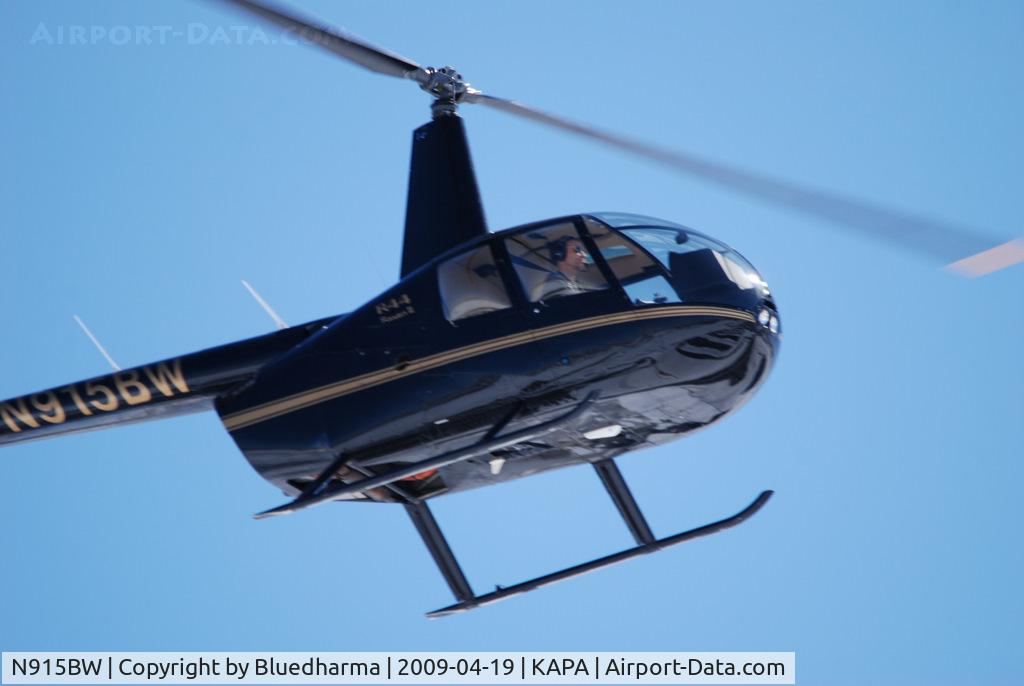 N915BW, 2006 Robinson R44 II C/N 11428, On approach to APA.