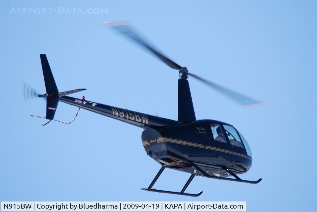 N915BW, 2006 Robinson R44 II C/N 11428, On approach to APA.