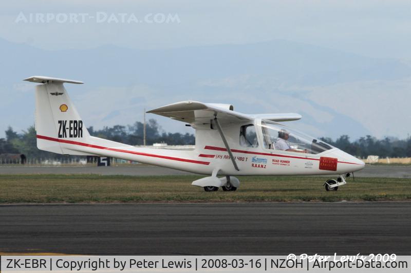 ZK-EBR, Meteor Sky Arrow 480T C/N 135, J E Bolton-Riley, Feilding