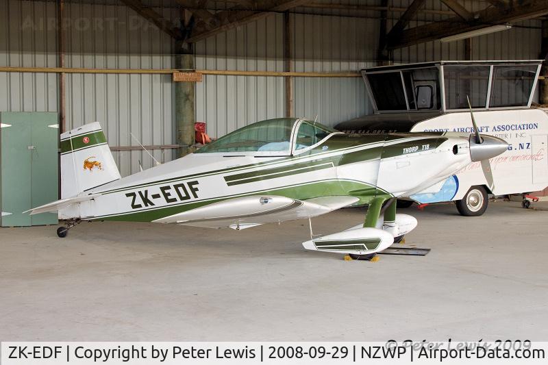 ZK-EDF, Thorp T-18 Tiger C/N AACA/43/2, K Foster, Whenuapai