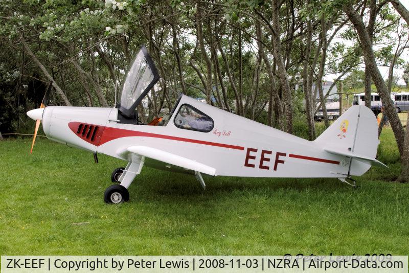 ZK-EEF, Gardan GY-20 Minicab U/L C/N IW1 163, B G McLellan, New Plymouth