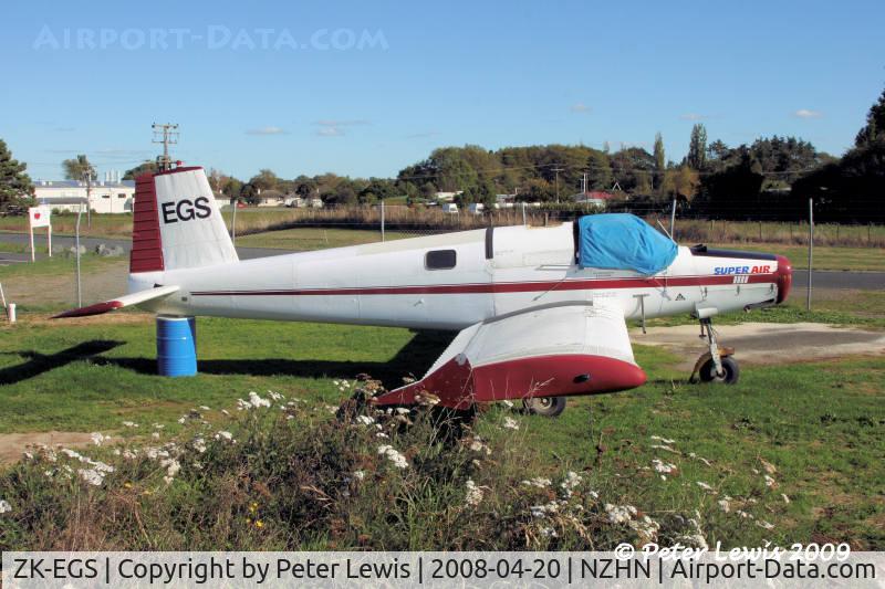 ZK-EGS, NZ Aerospace FU24-950 C/N 241, Super Air Ltd., Hamilton