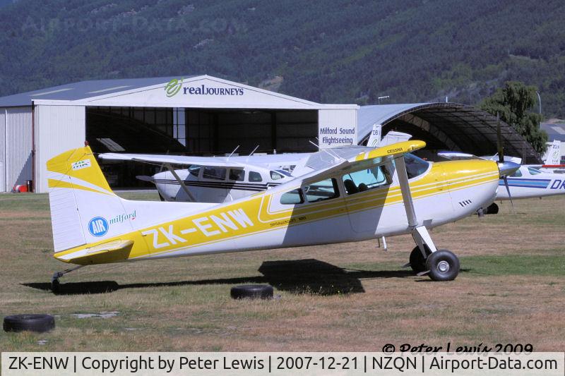 ZK-ENW, Cessna A185F Skywagon 185 C/N 18503133, Air Milford 2000 Ltd., Queenstown