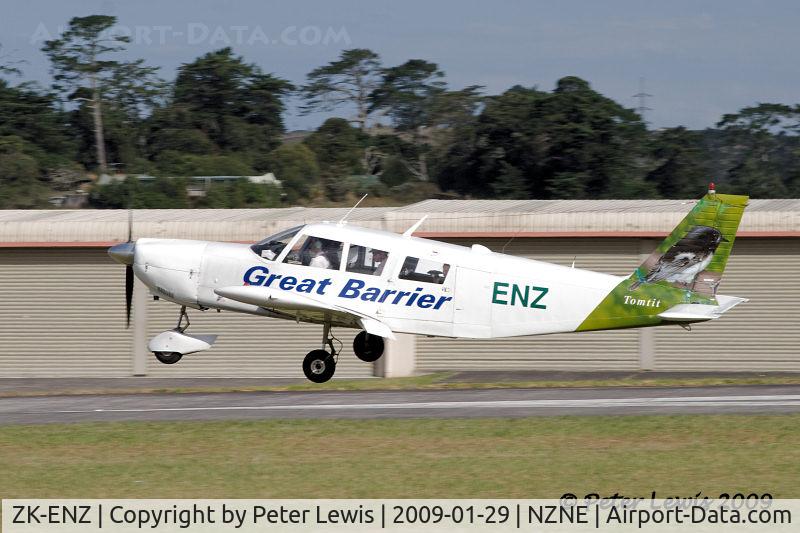 ZK-ENZ, Piper PA-32-260 Cherokee Six Cherokee Six C/N 32-1117, Great Barrier Airlines Flight Operations Ltd., Auckland Airport