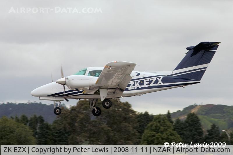 ZK-EZX, Beech 76 Duchess C/N ME-339, Ardmore Flying School Ltd., Ardmore
