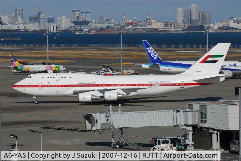 A6-YAS, 1998 Boeing 747-4F6 C/N 28961, Amiri Flight